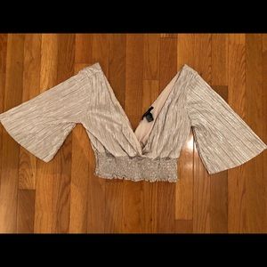 New Year’s Eve style forever 21 crop top